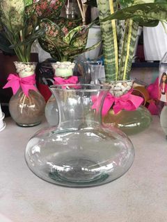 Flower vase glass