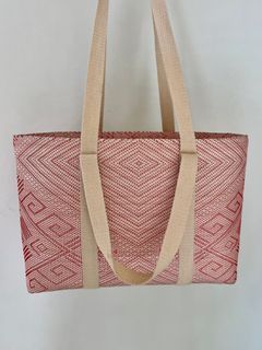 [FOR SALE/TRADE] HALOHALO Toiny Palengke Tote Bag — Red Pink