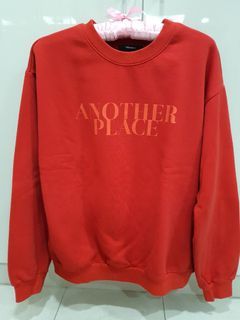 Forever 21 Sweatshirt in Red