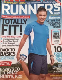 Free Runners World Magazine with Drew Arellano on the cover