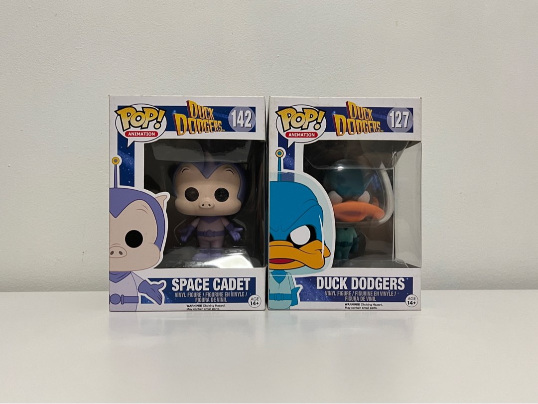 Funko Pop Duck Dodgers #127 Vaulted 2016 SDCC Exclusive 750