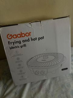 Gaabor electric grill and hotpot