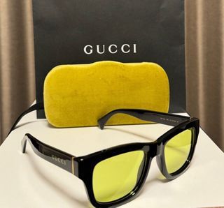 Gucci Yellow lens sunglasses