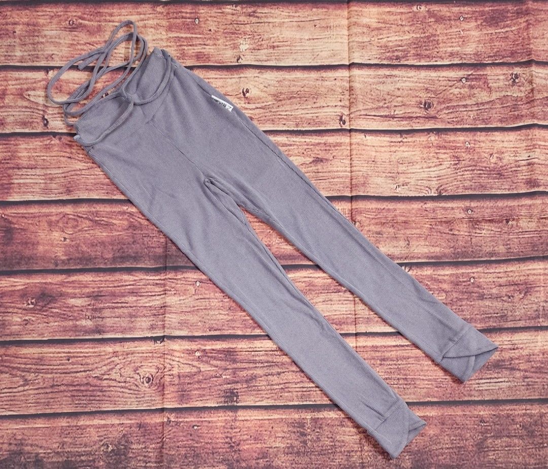 Gymshark Slounge Ribbon Legging Women s Fashion Activewear on Carousell