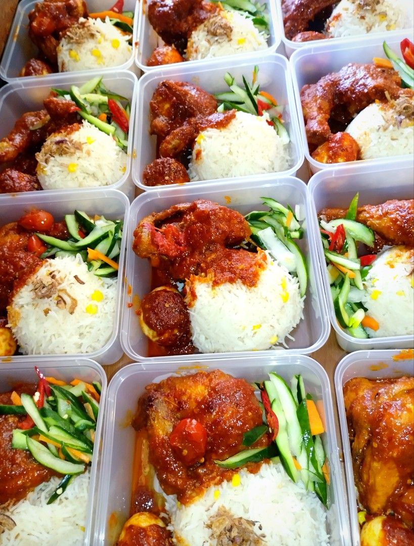 Halal catering / Corn rice (Nasi jagung), briyani , Nasi minyak food ...