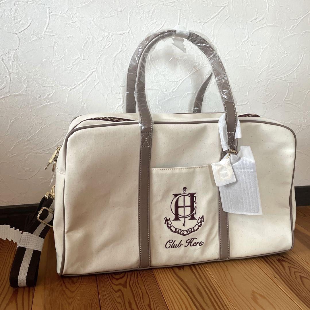Herlipto Club Hers Boston Bag, 名牌, 手袋及銀包- Carousell