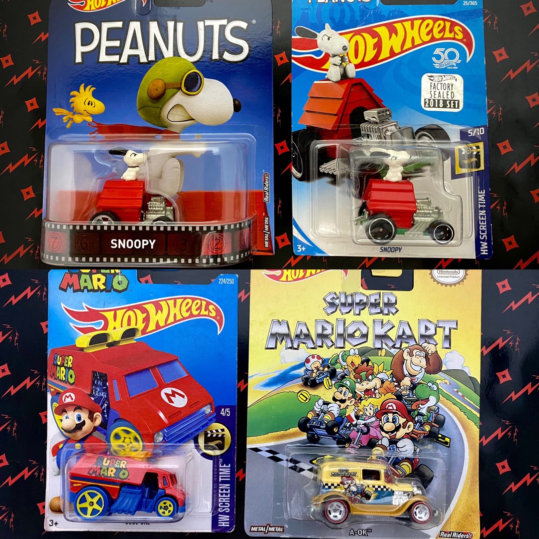 Snoopy hot wheels 2018 clearance