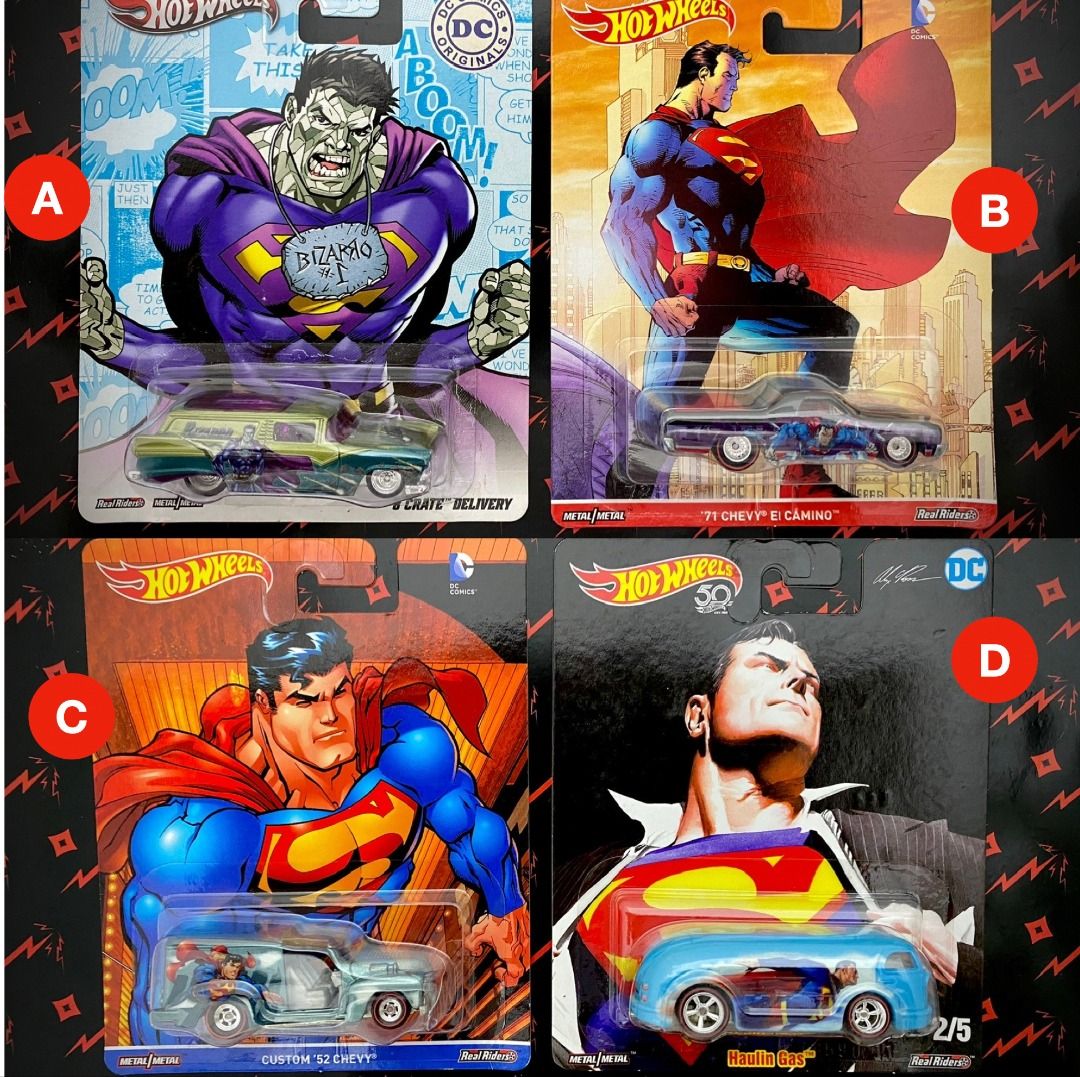Hot wheels haulin gas superman shop