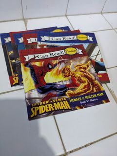 I Can Read Phonics Spiderman booklets