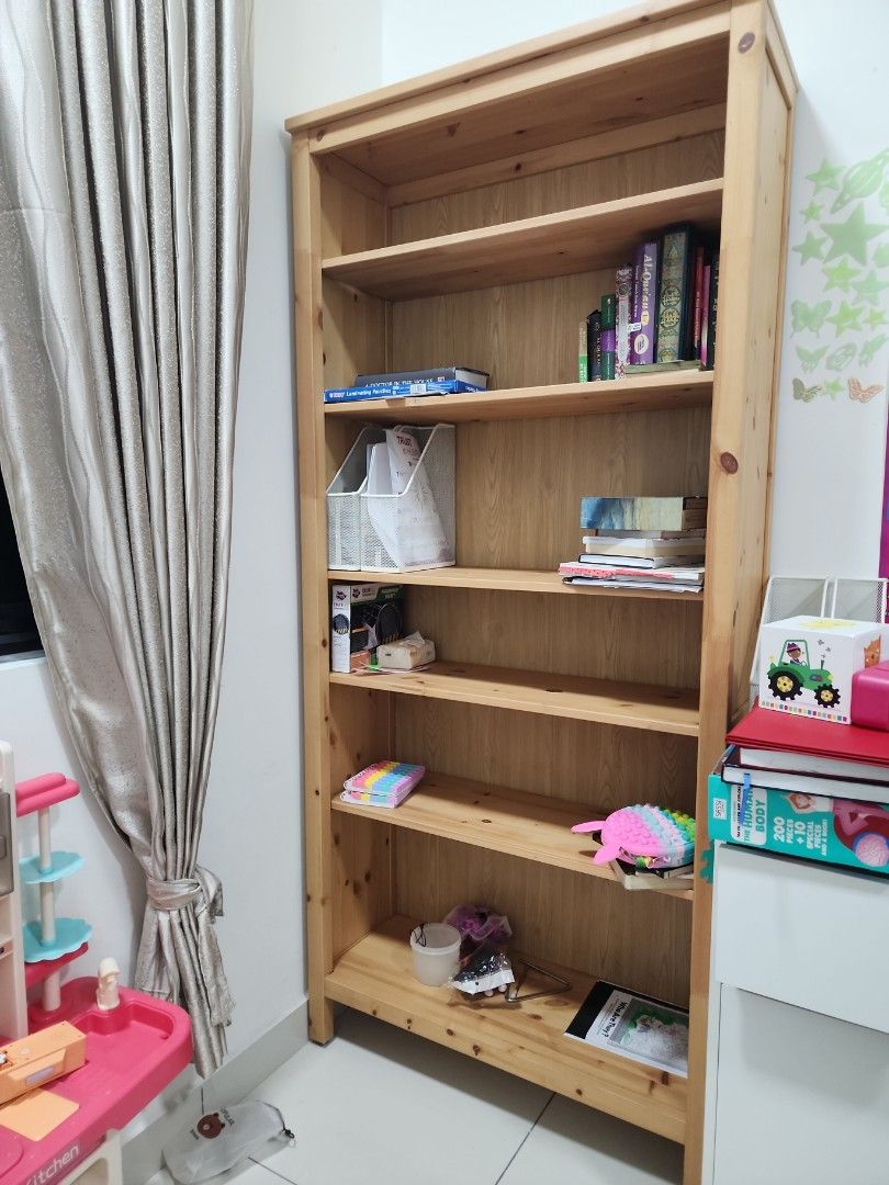 Ikea Hemnes Bookcase (light brown), Furniture & Home Living, Furniture