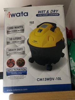 Iwata wet and dry vacuum