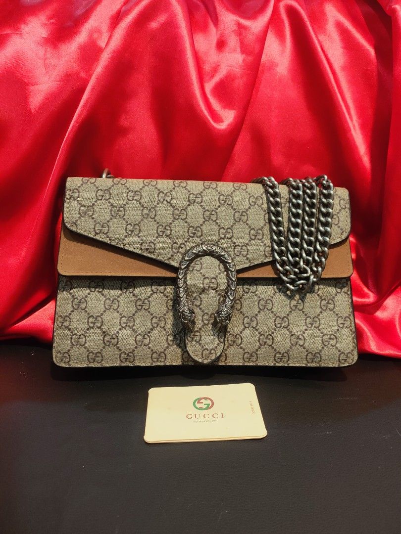 Japan Preloved GG Dionysus Leather (Category: Luxury Bags & Wallets) located in Cebu City. Submitted by esrpreloved (Listing ID 1301026247, Image 1). Description: Japan Preloved bag Genuine leather no flaws quality GUARANTEED 💯.