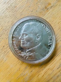 JOANNES PAVLVS II PONT. MAX - POPE JOHN PAUL II MEDALLION - Vatican Coin