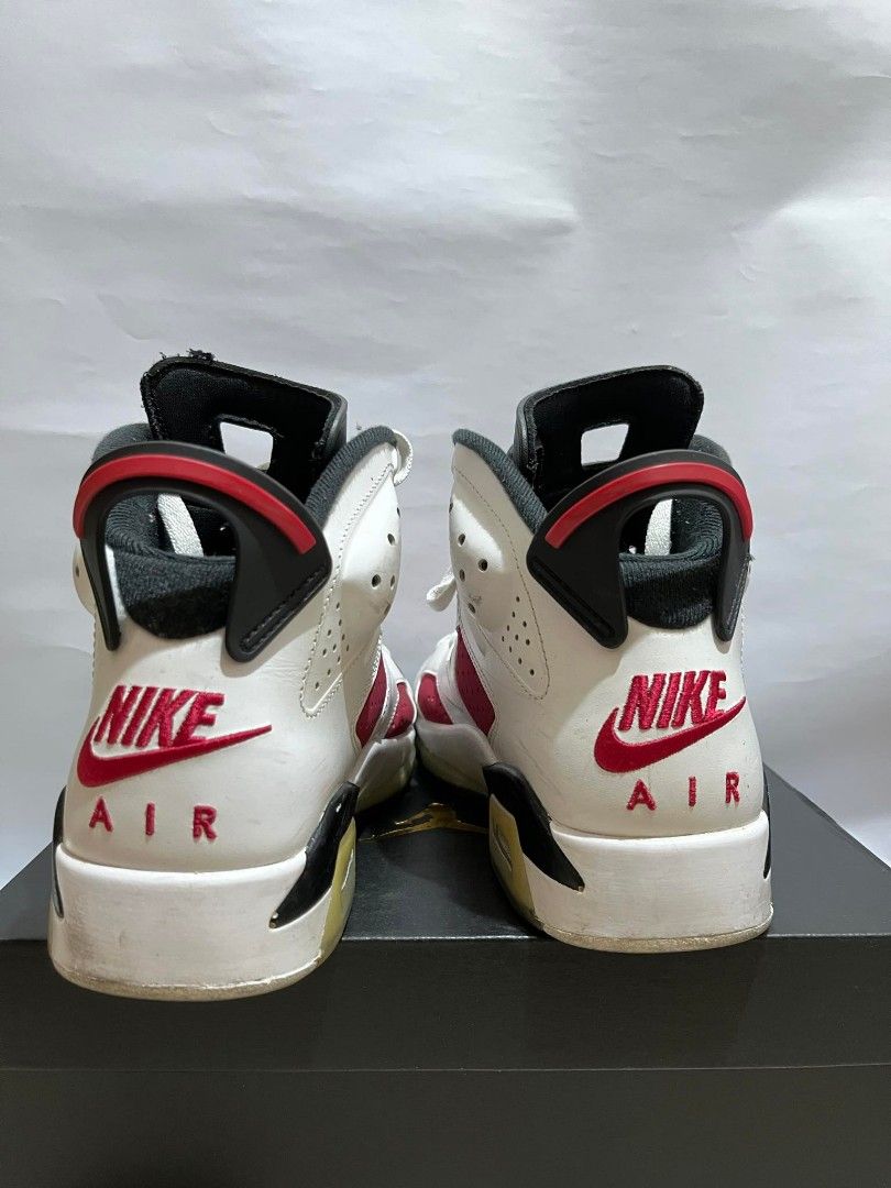 Jordan 6 Carmine 2011 Men s Fashion Footwear Sneakers on Carousell