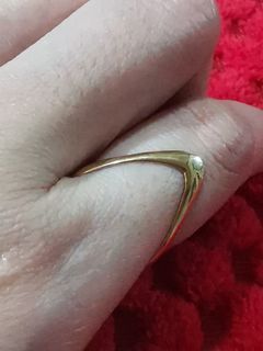 K18 Japan Gold Ring size 5.5 1.8grams