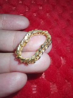 K18 Japan Gold Soft ring size 5.5 2.9grams