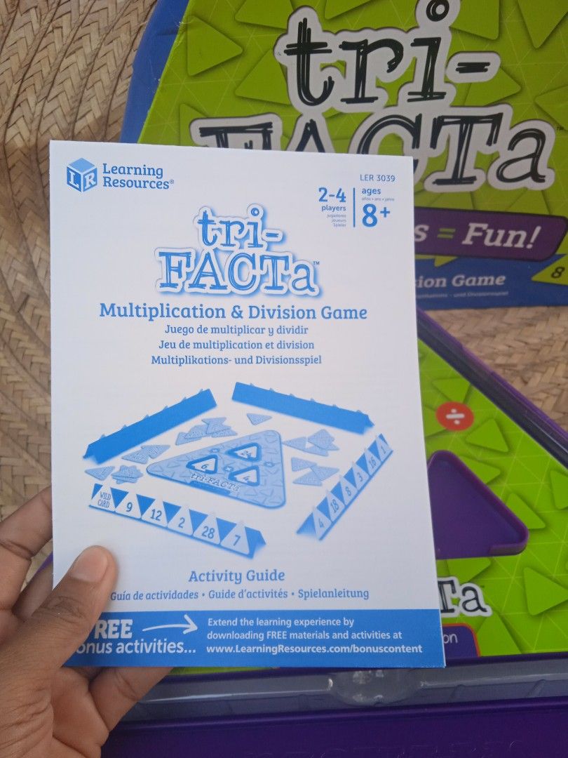 Learning Resources Tri-Facta, Hobbies & Toys, Toys & Games on Carousell