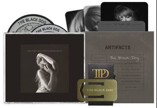 LF TTPD The Tortured Poets Department Collector’s Edition Deluxe CD The Black Dog