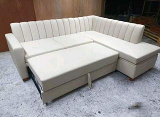L-shape SOFA BED PULL-out