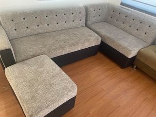 L-SHAPED sofa
