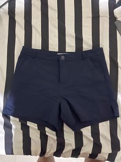 Mango Navy Blue Shorts