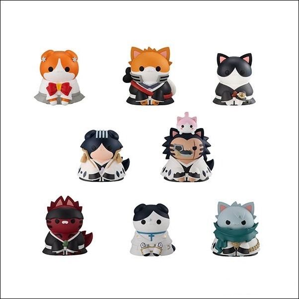 Mega Cat Project Bleach Thousand Year Blood War: Bleach Nyan! (Category: Figurines & Statues) located in Valenzuela. Submitted by littlechopletsph (Listing ID 1301077973, Image 2). Description: P550 EACH: Ichigo Orihime Uryuu Toshiro Renji Rukia Byakuya Kenpachi & Yachiru - Size estimate: 3cm - Opened box, sealed figure MOP: Gcash/Bank transfer MOD: GGX/SDD.