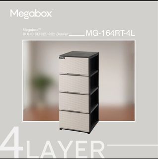 Megabox Layers Slim Drawer  BOHO Series