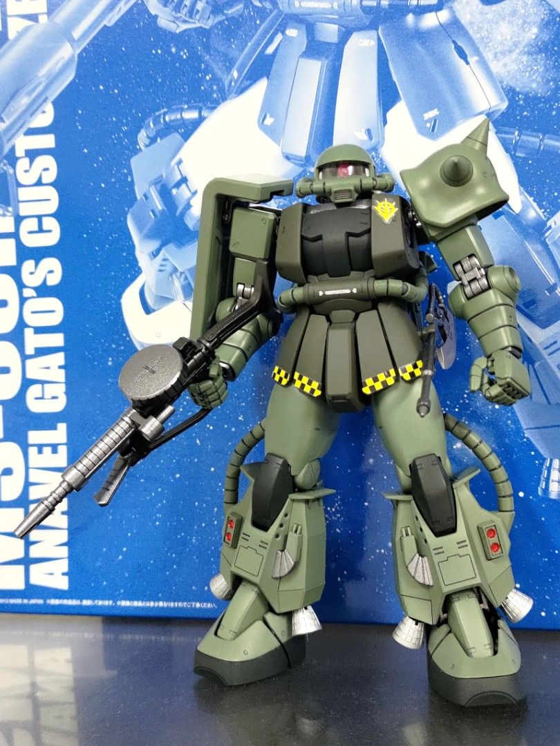 MG 渣古MS-06R-1A Zaku II Anavel Gato's Custumize アナベル・ガトー