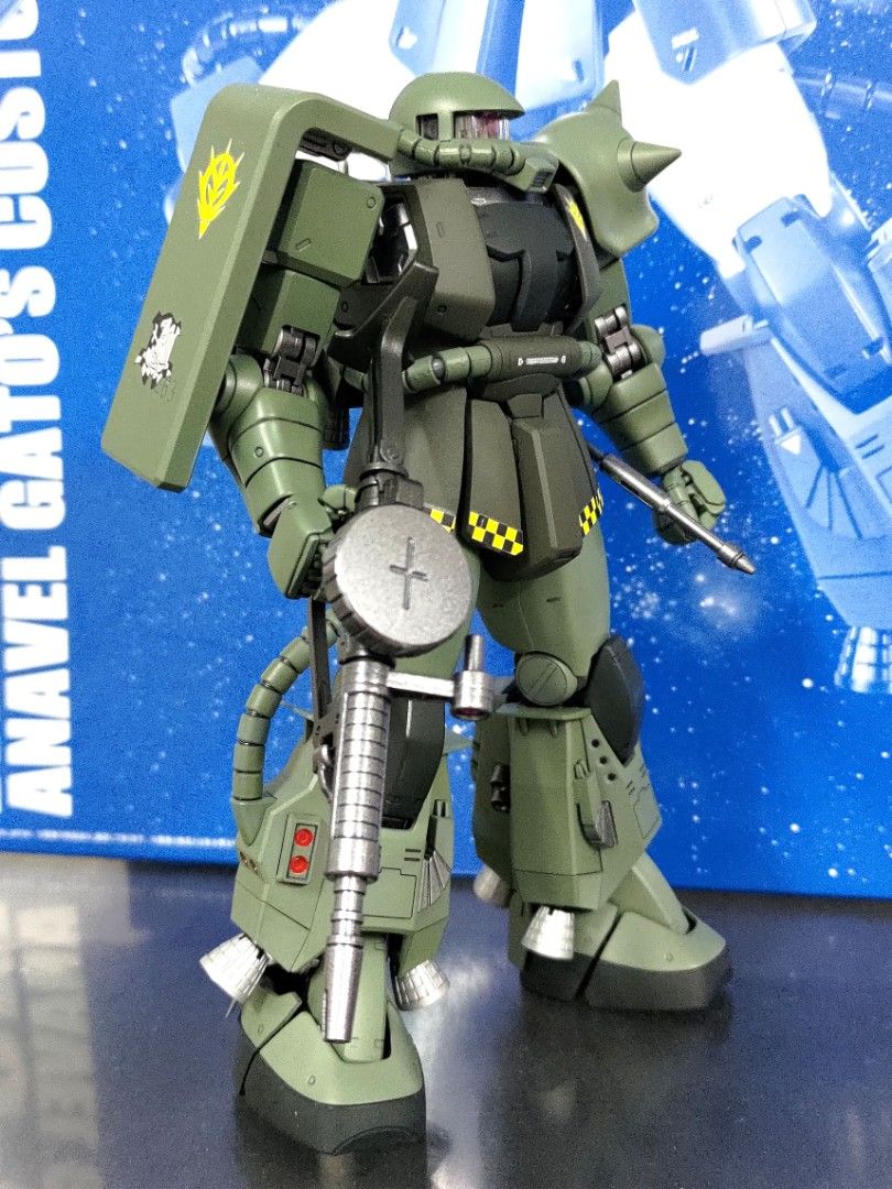 MG 渣古MS-06R-1A Zaku II Anavel Gato's Custumize アナベル・ガトー