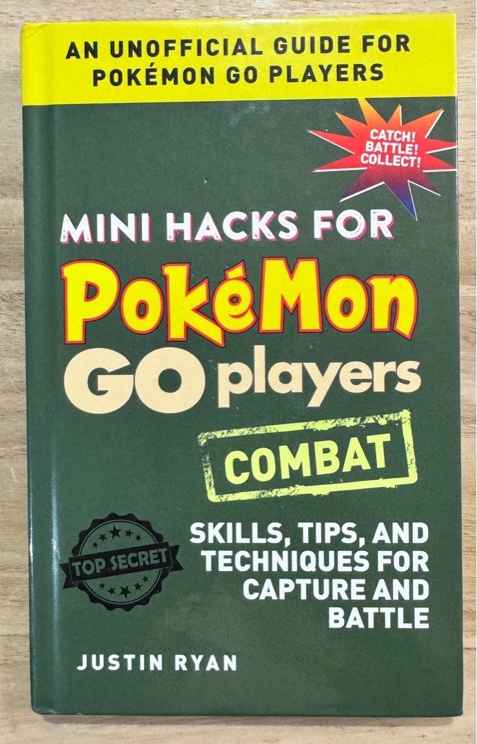 Mini Hacks for Pokemon Go Players (Category: Storybooks) located in San Pedro. Submitted by pageturner19 (Listing ID 1300983849, Image 1). Description: Author: Justin Ryan.