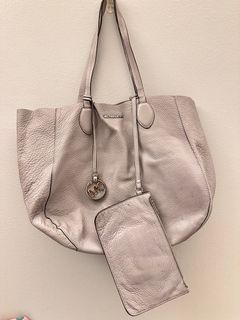 MK soft leather tote bag