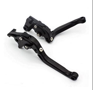 Motorcycle brake lever and clutch CNC foldable
