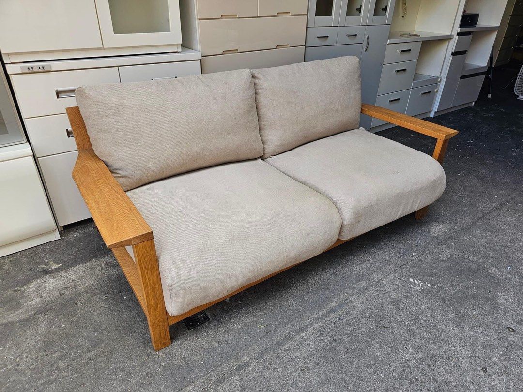 Muji 2 seaters sofa Japan surplus (Category: Sofas) located in Manila. Submitted by Hezcki (Listing ID 1300986328, Image 3). Description: .