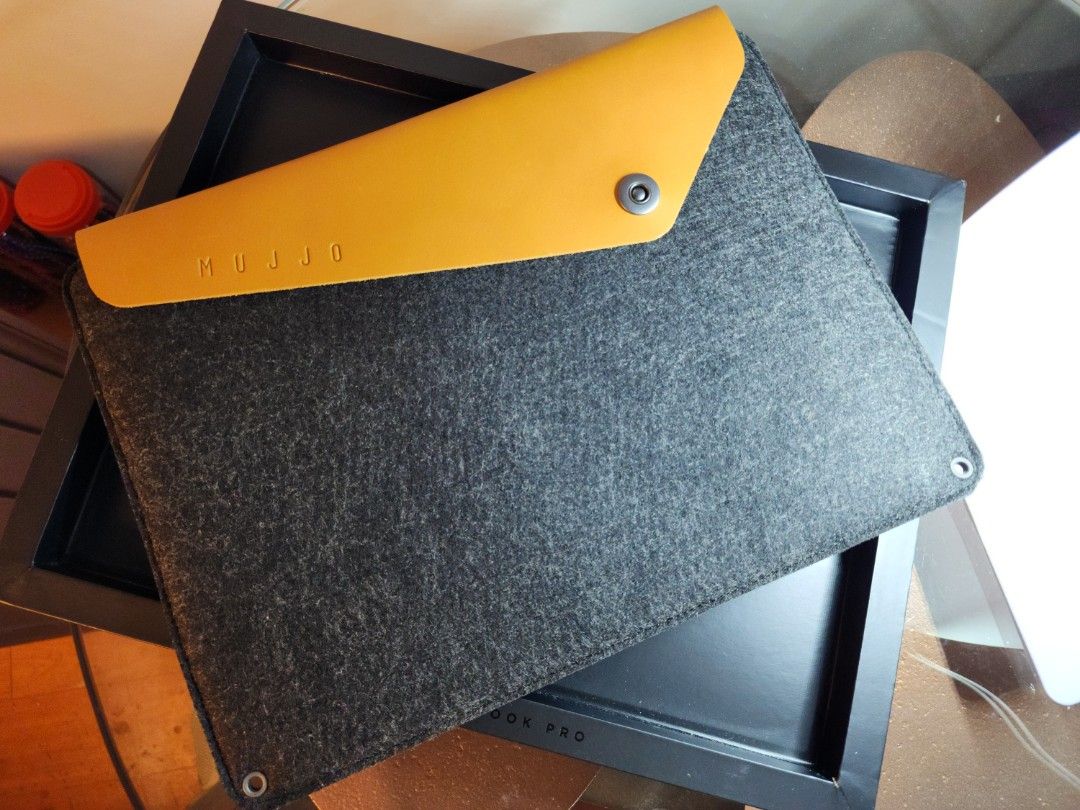 Mujjo MacBook Pro 13 sleeve Computers Tech Parts Accessories Laptop Bags Sleeves on Carousell