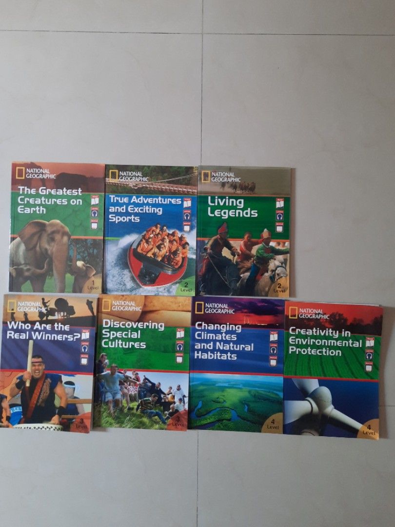 National Geographic Educational series, Hobbies & Toys, Books