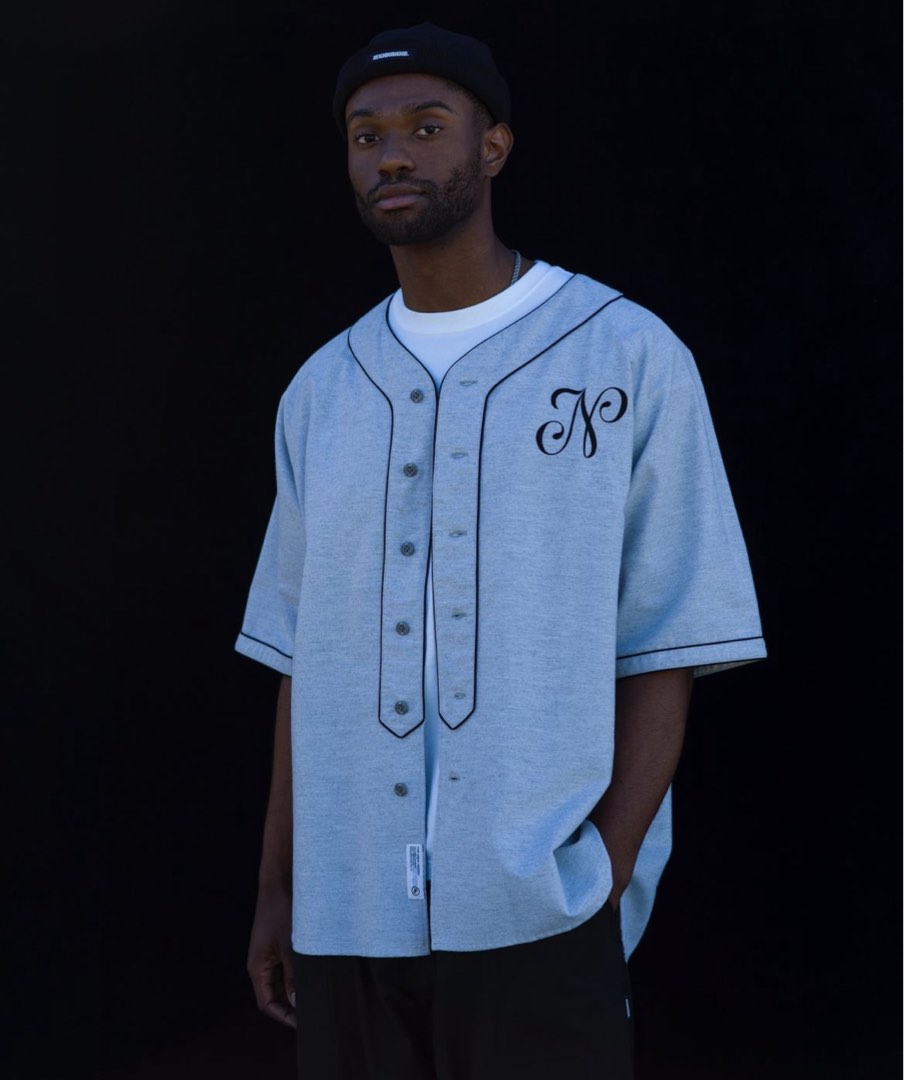 Neighborhood Baseball Shirt SS (Grey) – August