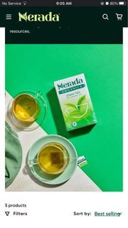 Nerada Organics Green Tea 75g