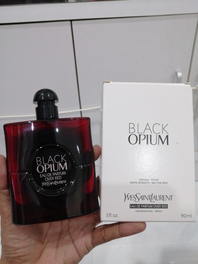 NEW 2024 BLACK OPIUM OVER RED 90ML EDP TESTER
