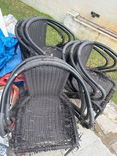 Outdoor chairs for refurbishing