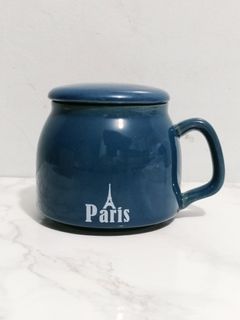 Paris Ceramic Mug with Cover