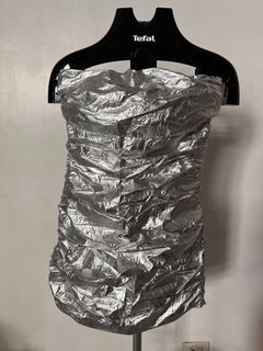 Party Silver Dress from Zara