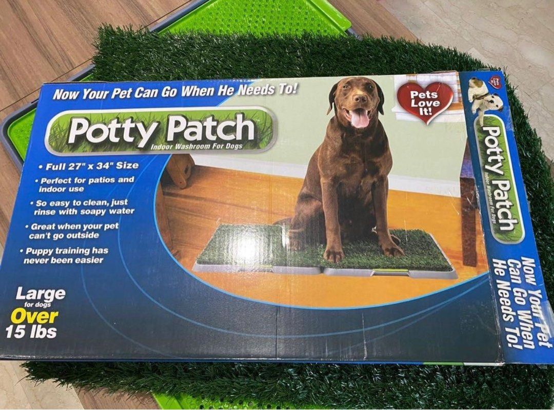 Potty Patch (Category: Homes & Other Pet Accessories) located in Singapore. Submitted by anything960 (Listing ID 1300952591, Image 1). Description: Have not used before.