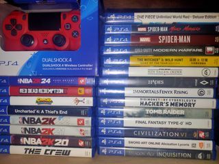 PS4 Games & DS4 Controller (cod nationwide)