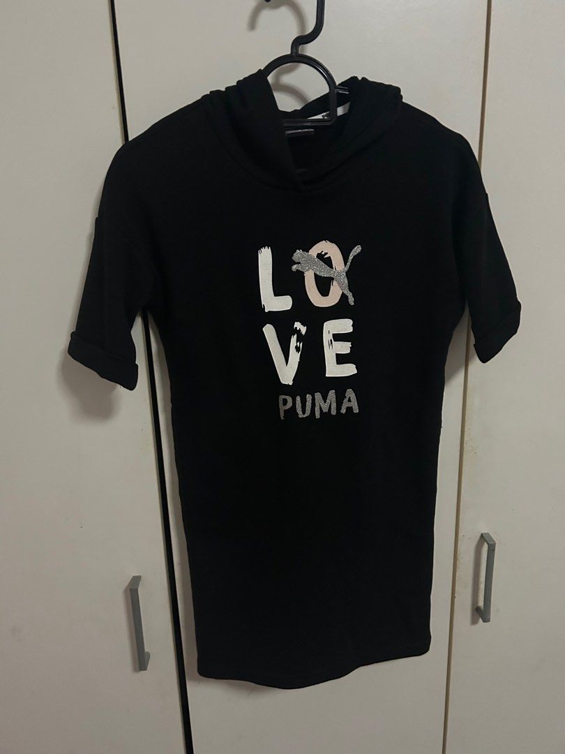 PUMA short sleeve hoodie