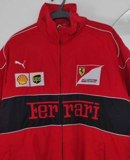 Red Ferrari Puma racing Jacket.