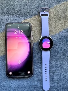 S23 and galaxy watch 5