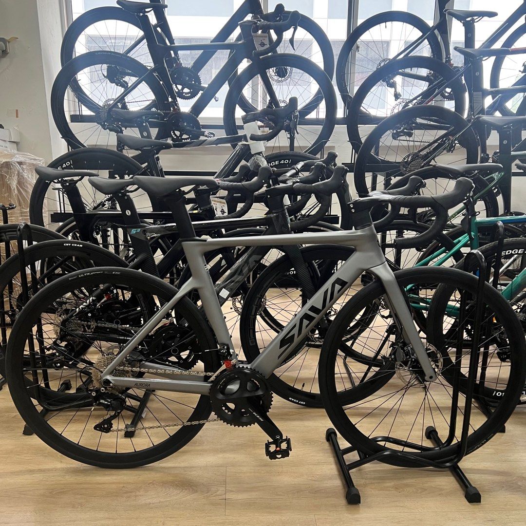 Sava aurora carbon fiber road bike shimano 105
