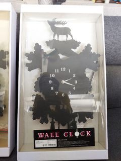 Silhouette Pendulum Wall Clock