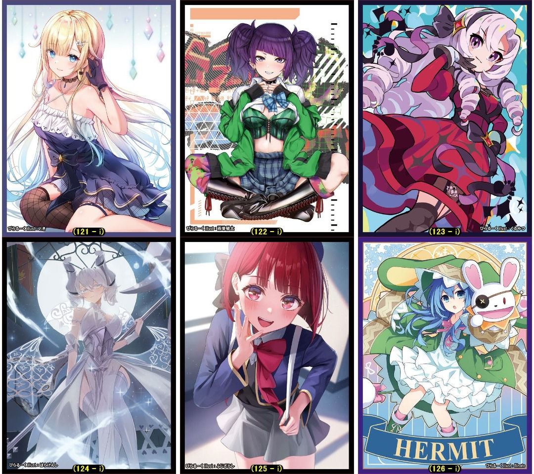 Singles 3/4] [PO till 8 May 2024] Comiket card Sleeves doujin anime game  hololive yugioh blue archive fate demon slayer card sleeve Quintessential  Quintuplets, Hobbies & Toys, Memorabilia & Collectibles, J-pop on Carousell