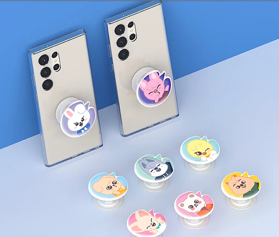 Skzoo Plüsch Federmäppchen - Kawaii Stray Kids Fan Artikel Mit Blumen Design